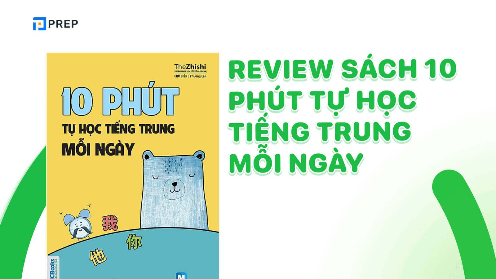 10 phút tự học tiếng Trung mỗi ngày