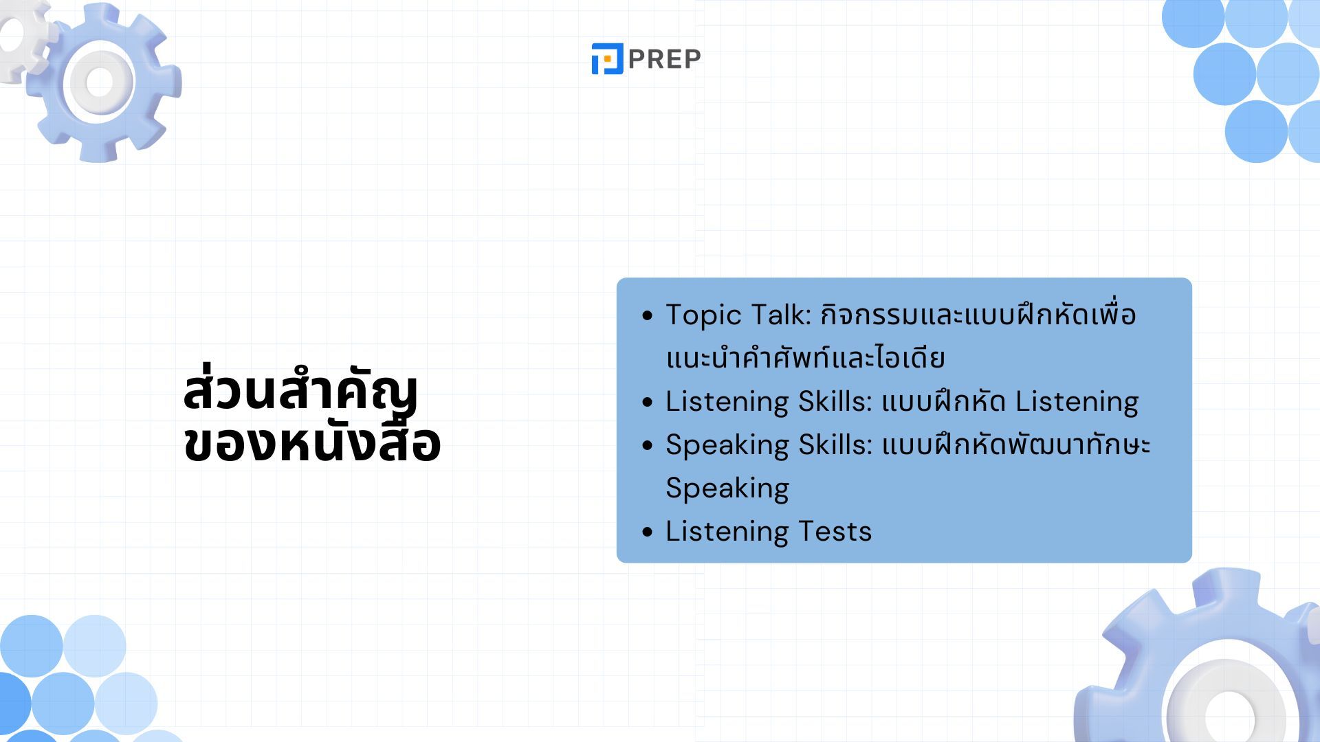 รีวิวหนังสือ Improve Your IELTS Listening and Speaking Skills - พัฒนาทักษะเพื่อคะแนนสูง