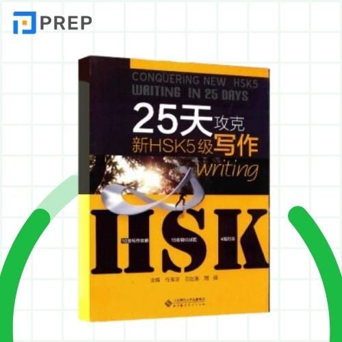Sách Luyện viết HSK 5 25 ngày