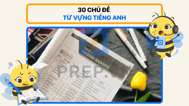 30 chủ đề từ vựng tiếng anh, sách 30 chủ đề từ vựng tiếng anh