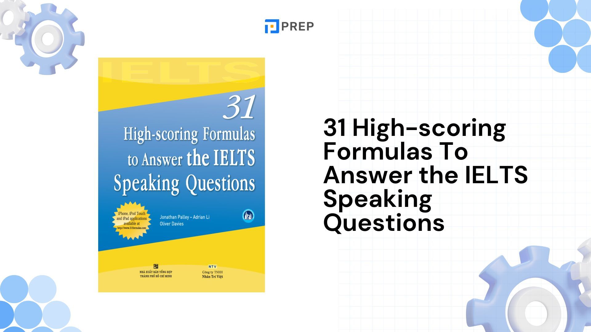 รีวิวหนังสือ 31 High-scoring Formulas To Answer the IELTS Speaking Questions - พิชิตคะแนนสูงใน IELTS Speaking