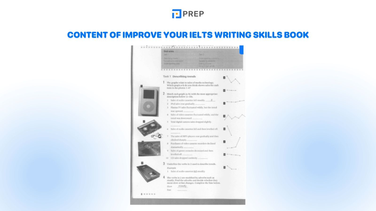 Content of Improve your IELTS Writing Skills book