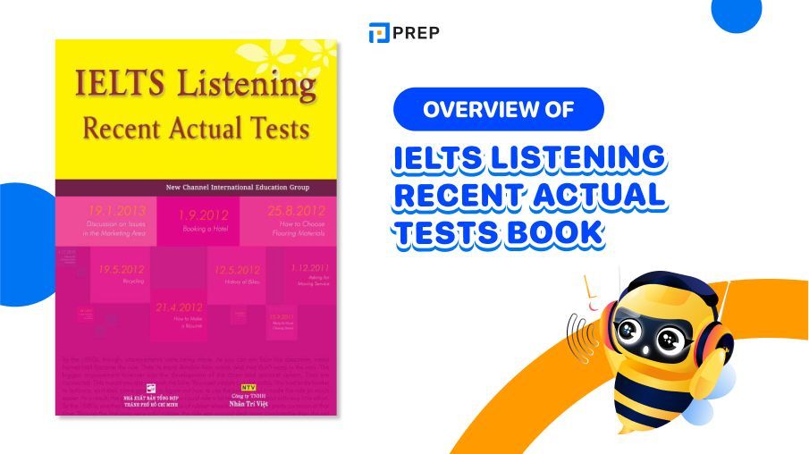 Overview of IELTS Listening Recent Actual Tests book