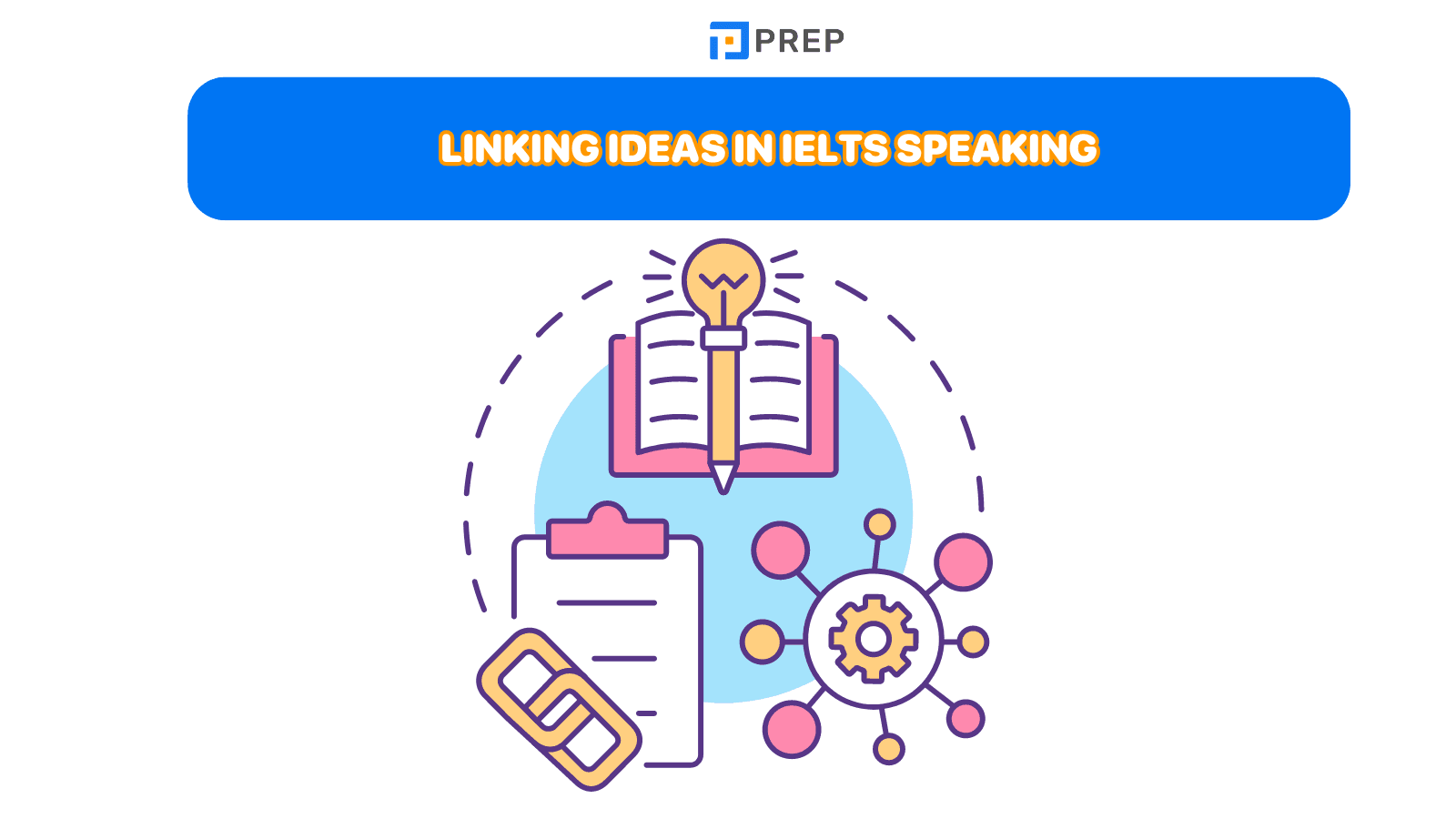 Linking ideas in IELTS Speaking