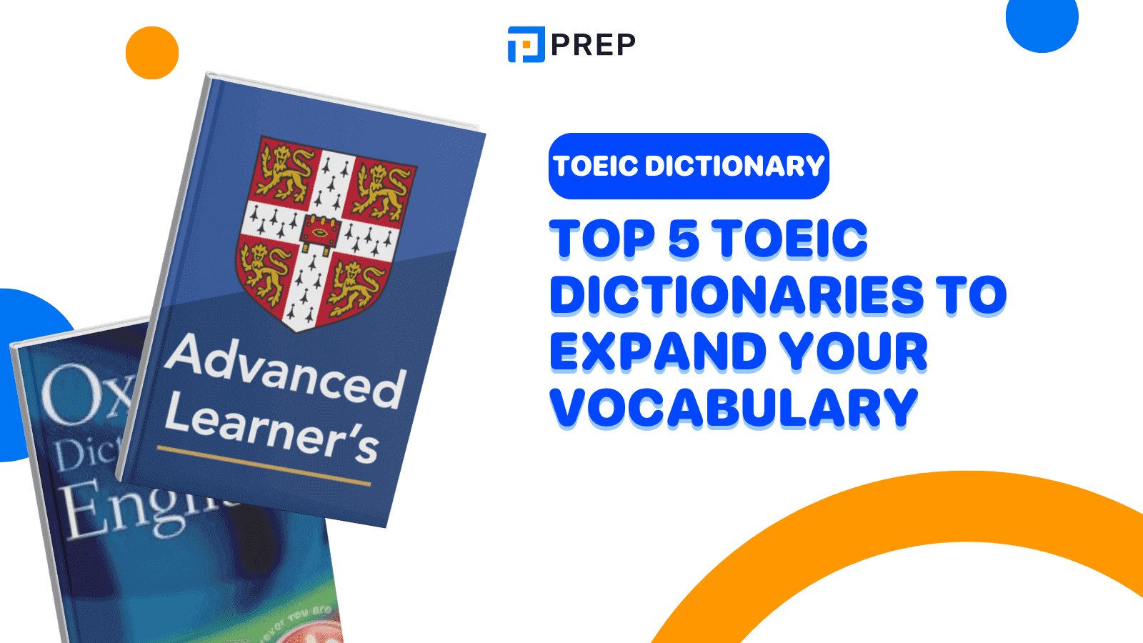 Top 5 TOEIC Dictionaries to Expand Your Vocabulary