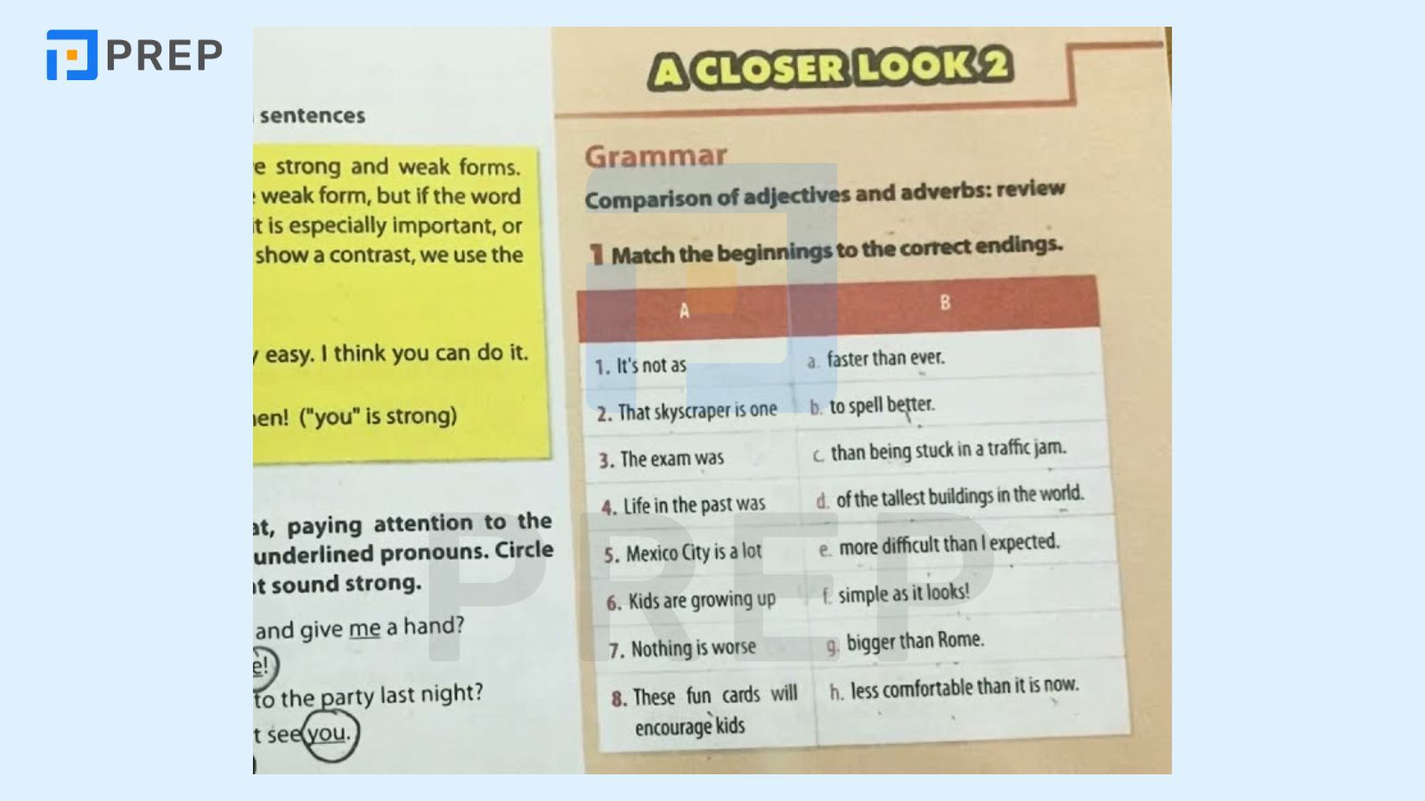 Lời giải A Closer Look 2 Unit 2 lớp 9