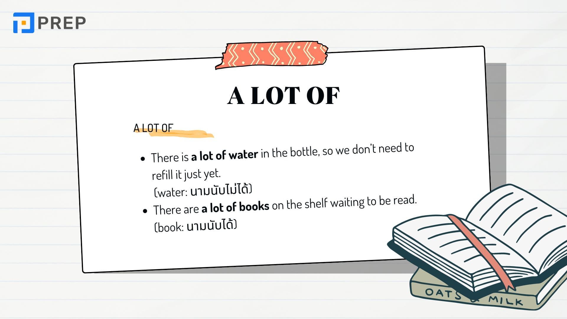 วิธีที่ง่ายที่สุดในการแยกแยะ A lot of, Lots of, Allot และ Plenty of