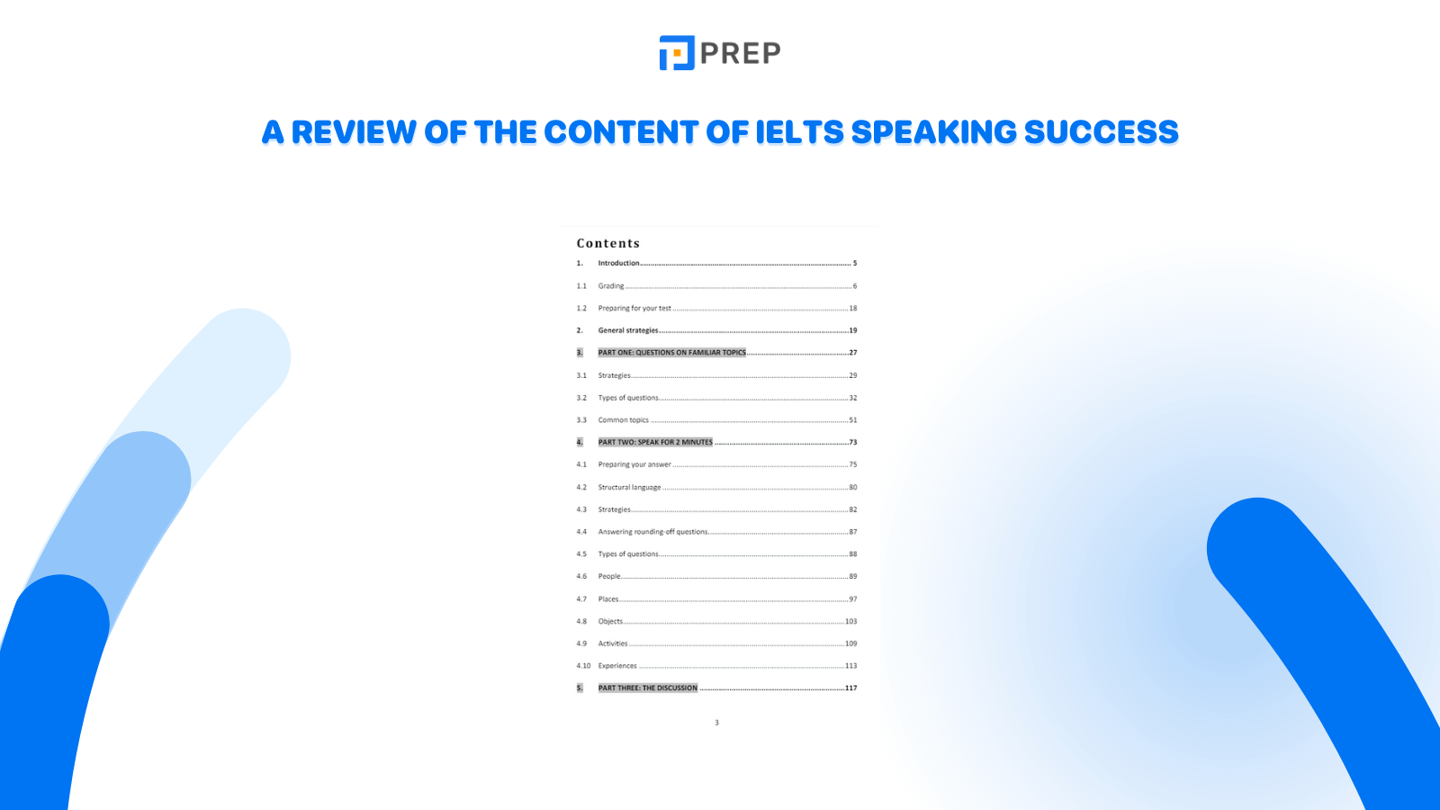 A review of the content of IELTS Speaking Success