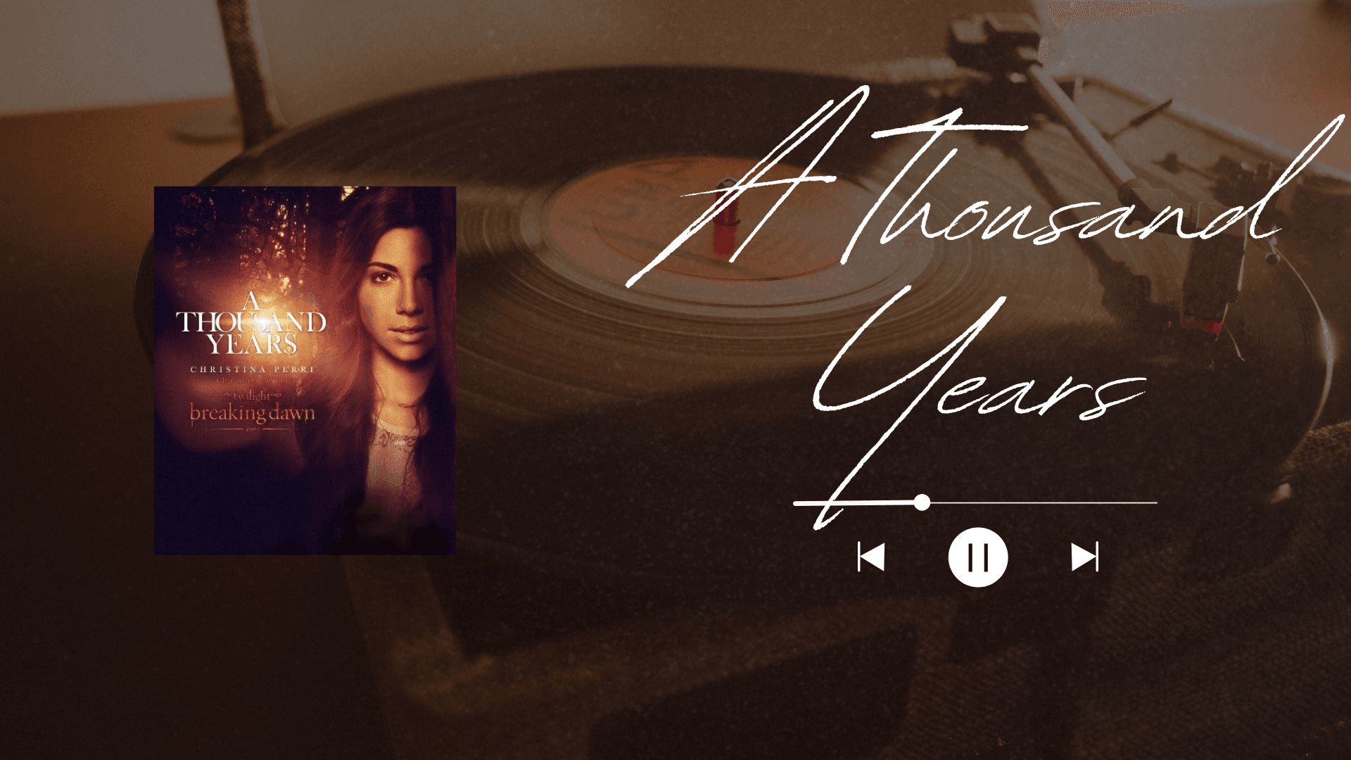 แปล เพลง A Thousand Years พร้อมความหมายซึ้งกินใจ