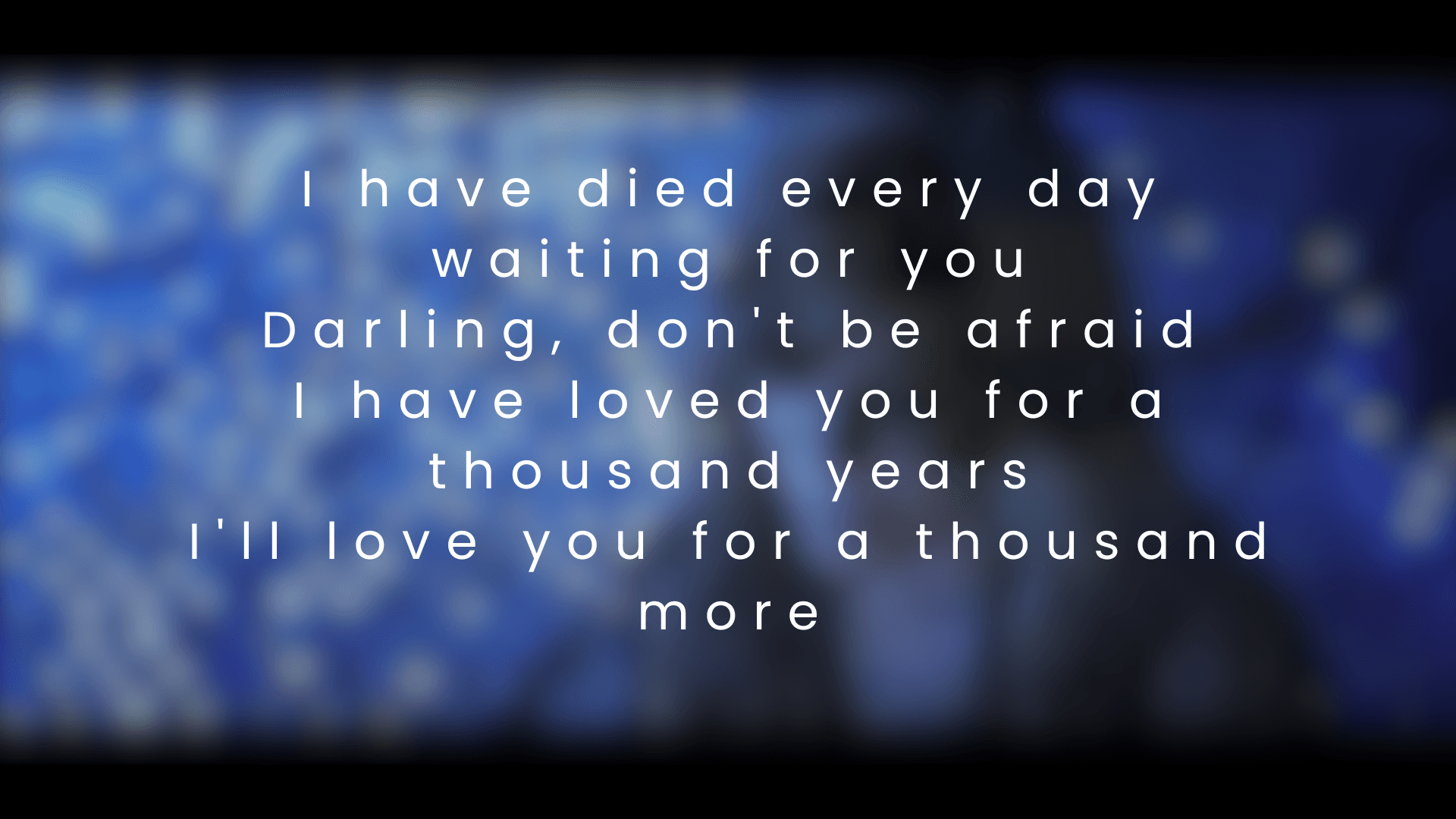 แปล เพลง A Thousand Years พร้อมความหมายซึ้งกินใจ