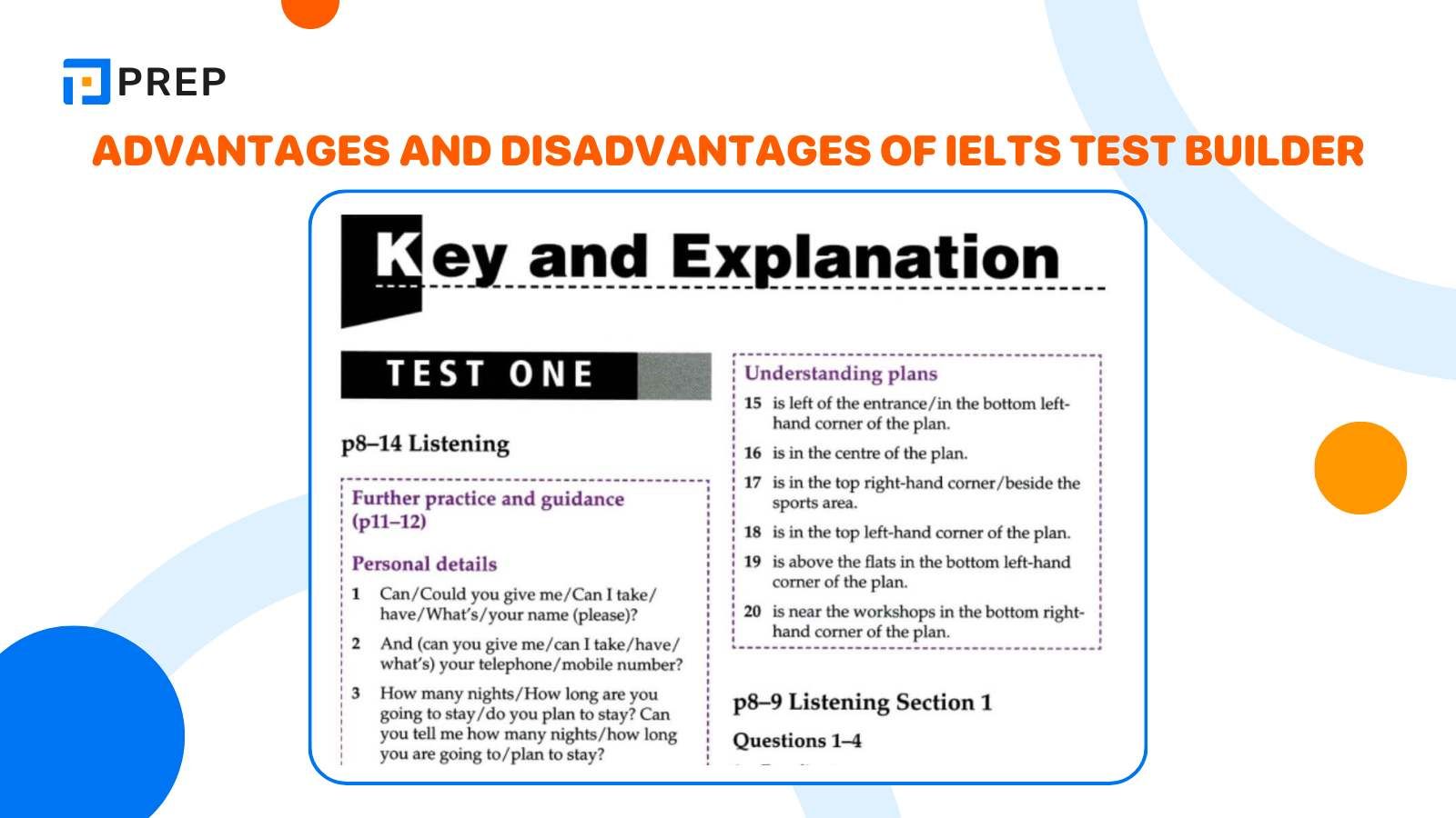 Pros and Cons of IELTS Test Builder