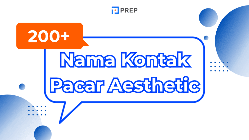 Nama Kontak Aesthetic untuk Pacar Anda