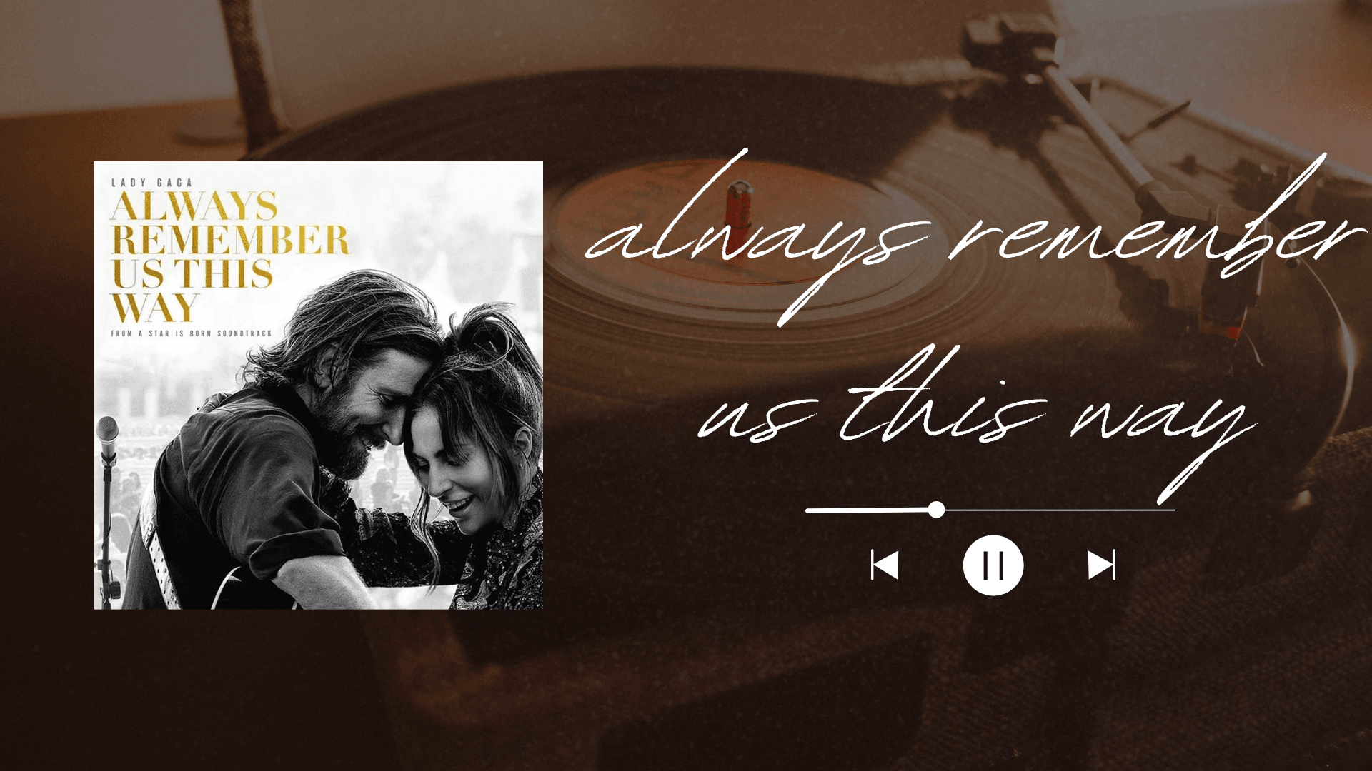 แปล เพลง Always Remember Us This Way จาก Lady Gaga