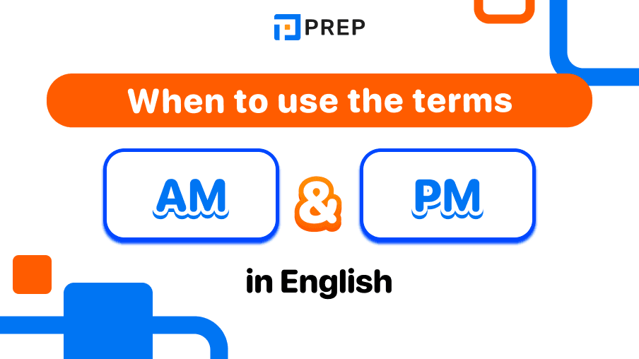 When to use the terms AM and PM in English?