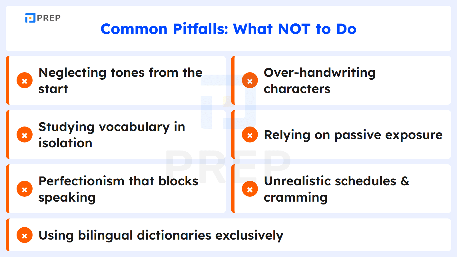 Common Pitfalls: What NOT to Do