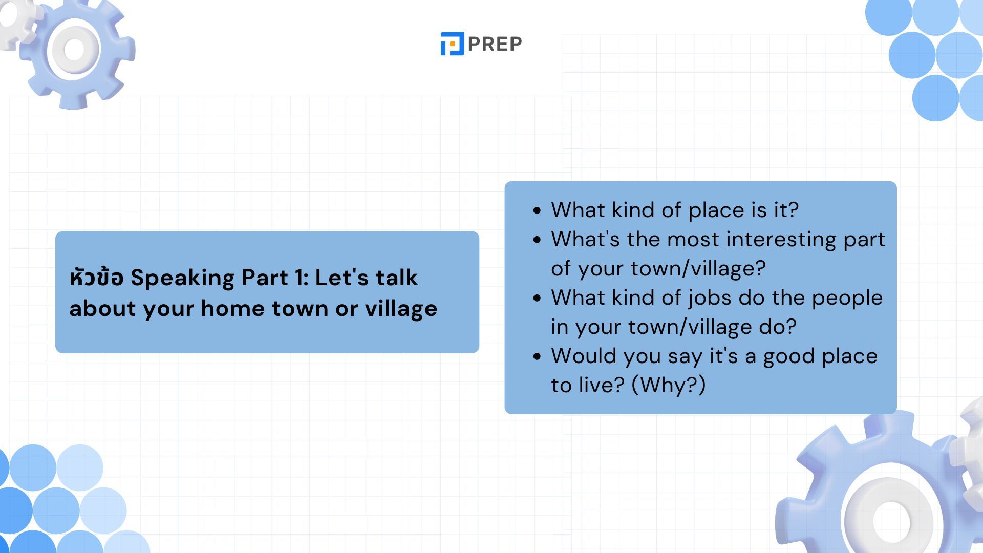 วิธีตอบคำถามใน IELTS Speaking Part 1 - เทคนิคการตอบเพื่อคะแนนสูง