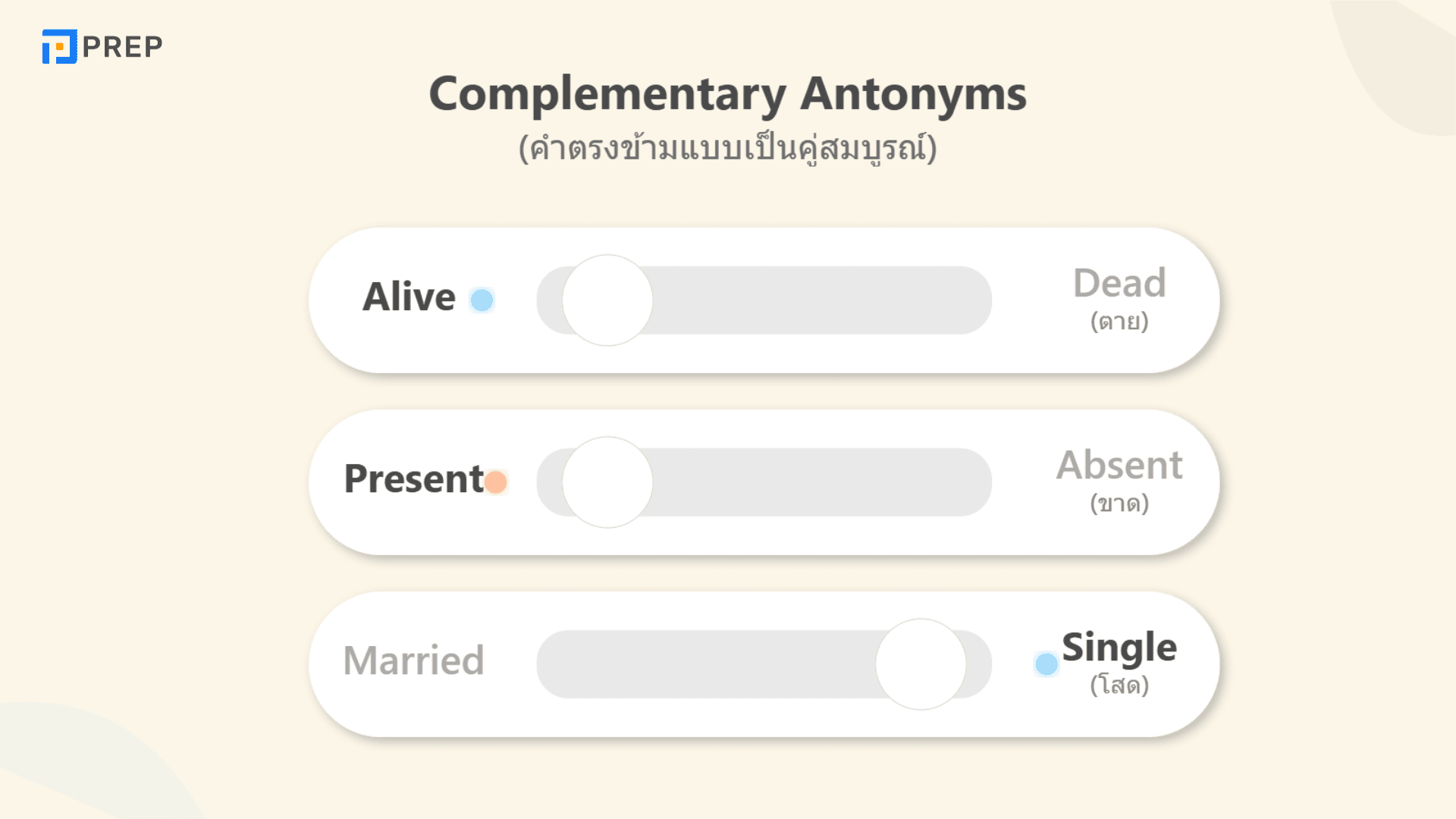คำตรงข้าม ภาษาอังกฤษ ที่คุณต้องรู้!