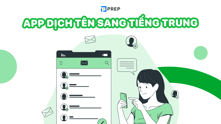 App dịch tên sang tiếng Trung