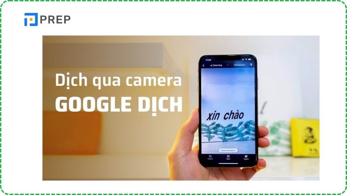 App dịch tiếng Trung bằng hình ảnh Camera dịch