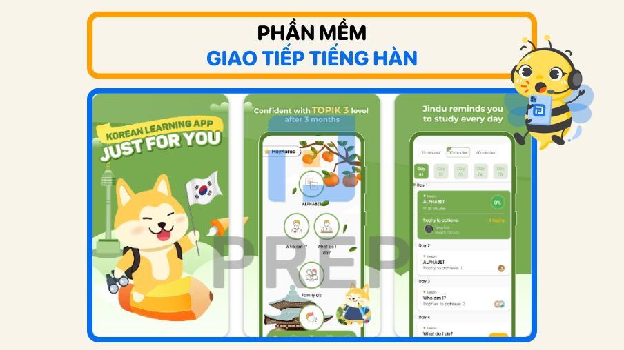 phần mềm giao tiếp tiếng Hàn