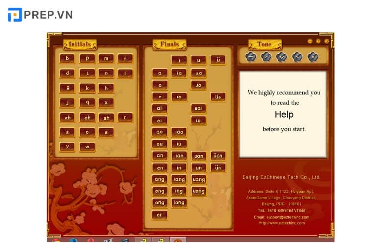 App luyện phát âm tiếng Trung EZ Pinyin