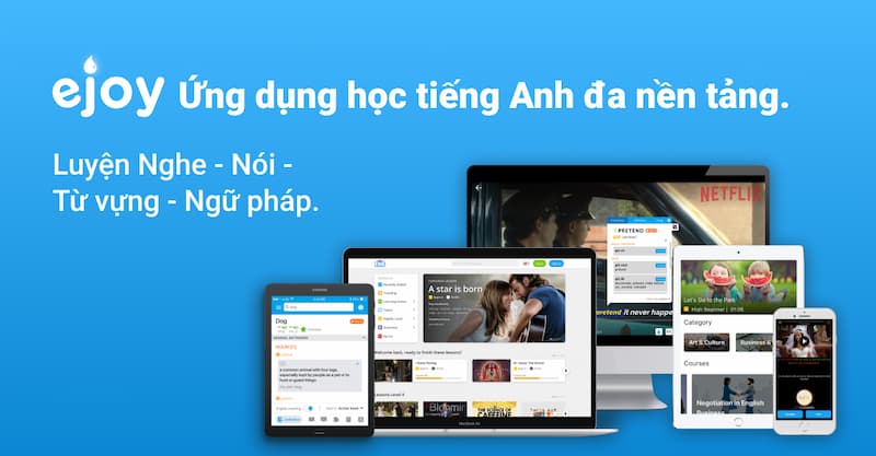 App kiểm tra phát âm tiếng Anh eJOY English