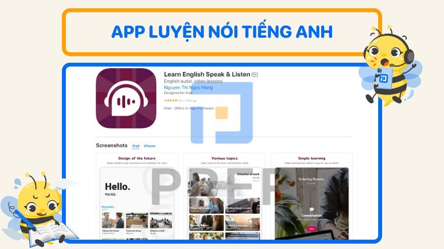 Bật mí 6 app luyện nói tiếng Anh nâng cao trình độ thần tốc!