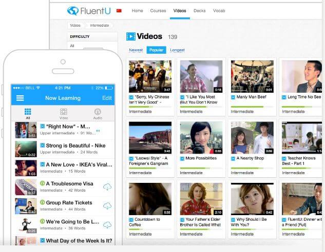 App luyện phát âm tiếng Anh - FluentU