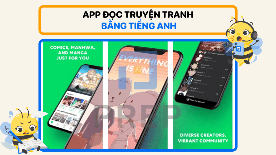 Bật mí 15 nguồn truyện tranh tiếng Anh PDF hữu ích nhất!