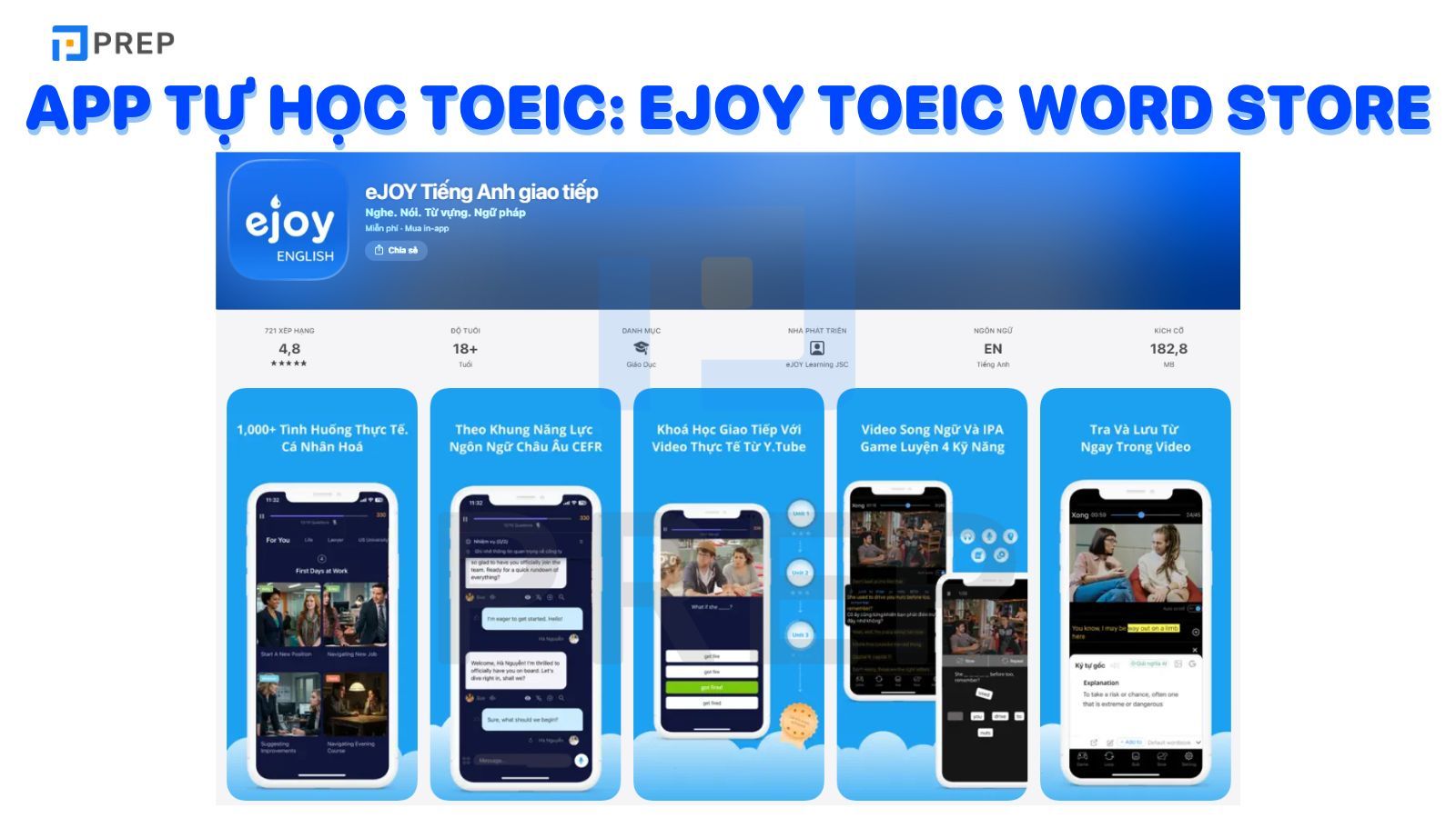 App tự học TOEIC