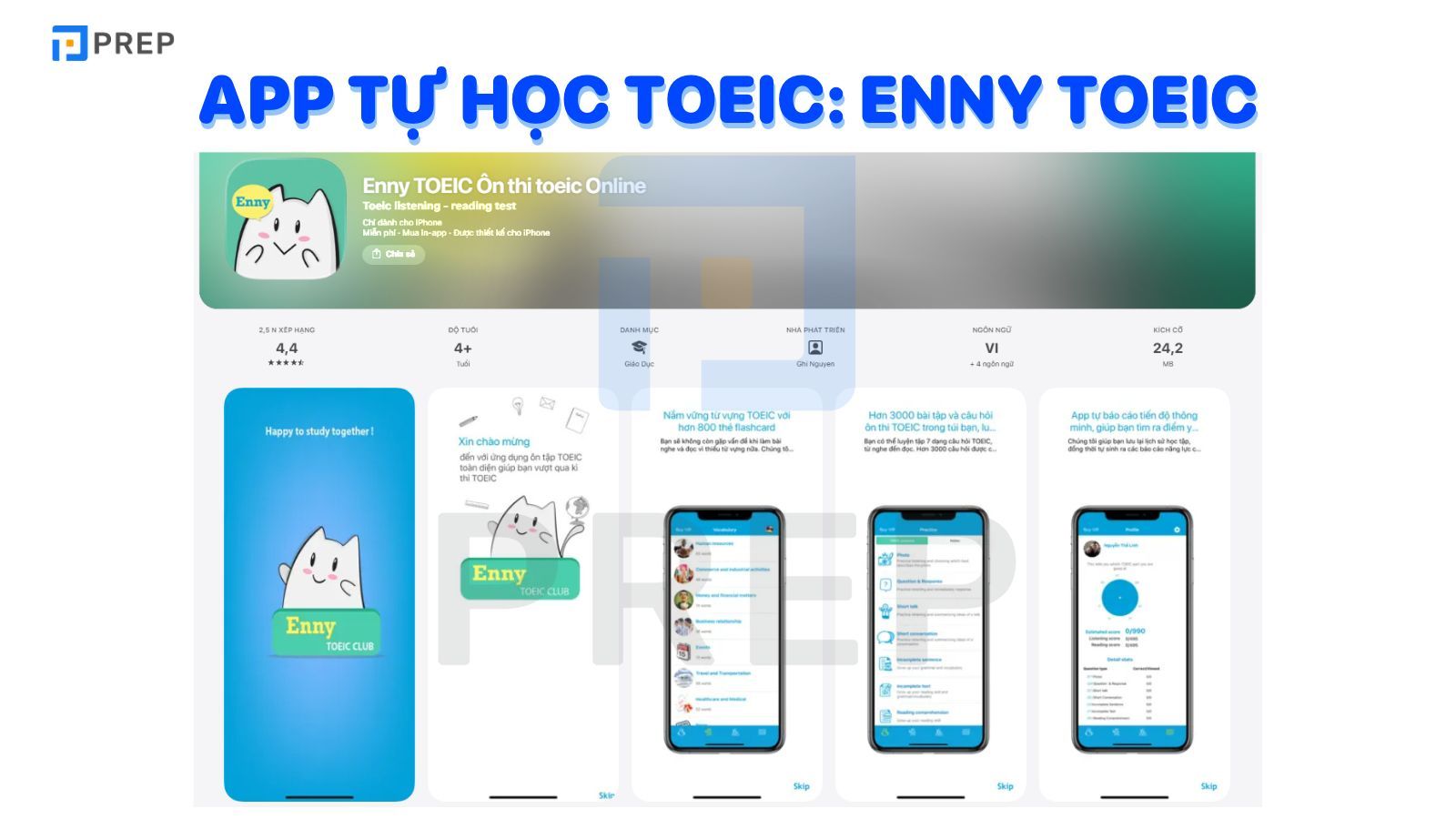App tự học TOEIC