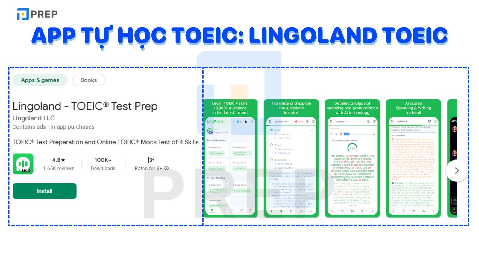 App tự học TOEIC