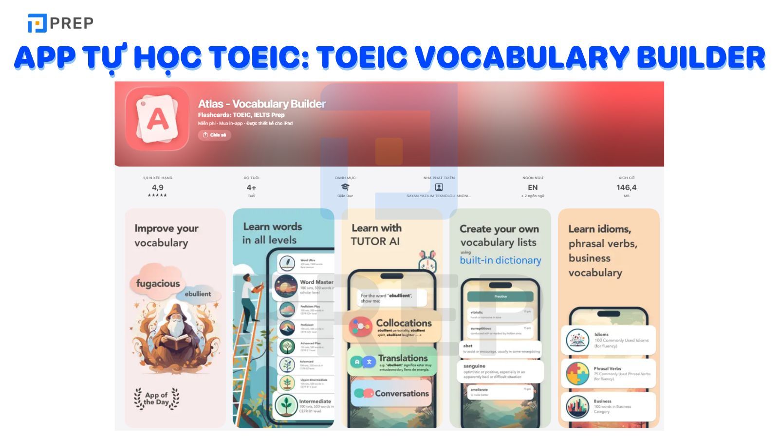 App tự học TOEIC