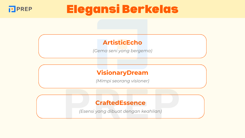 Nama IG Artsy & Kreatif