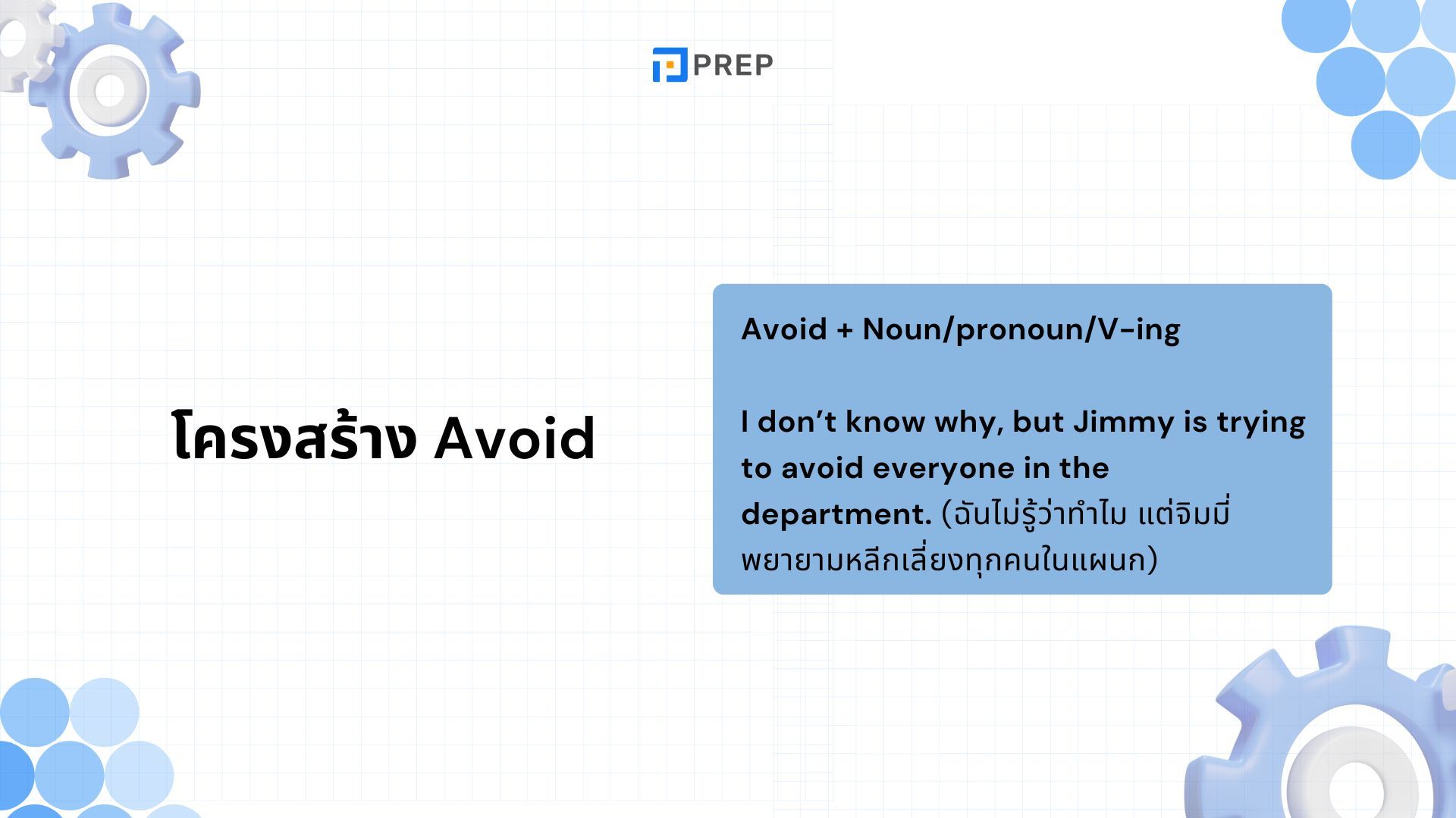 การใช้ Avoid ภาษาอังกฤษ - ความหมาย ตัวอย่าง และหลักการใช้