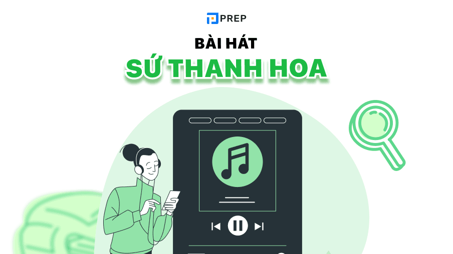 Bài hát Sứ Thanh Hoa tiếng Trung