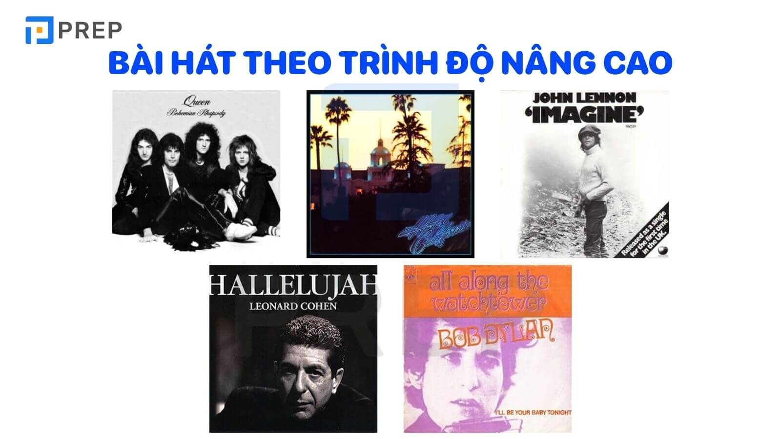 Tổng hợp các bài hát tiếng Anh theo trình độ