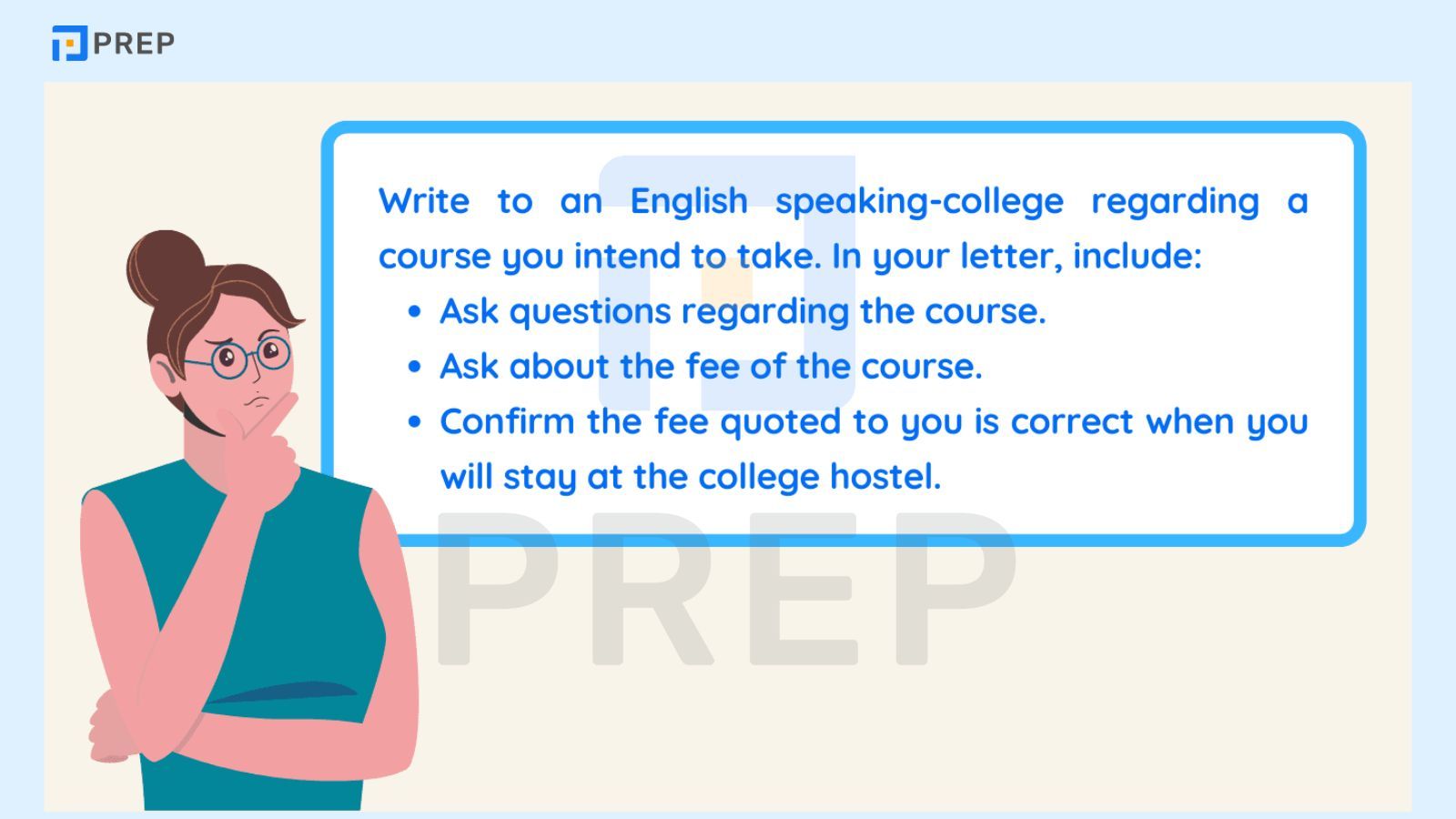 Bài mẫu viết thư VSTEP B2 sát đề thi thật