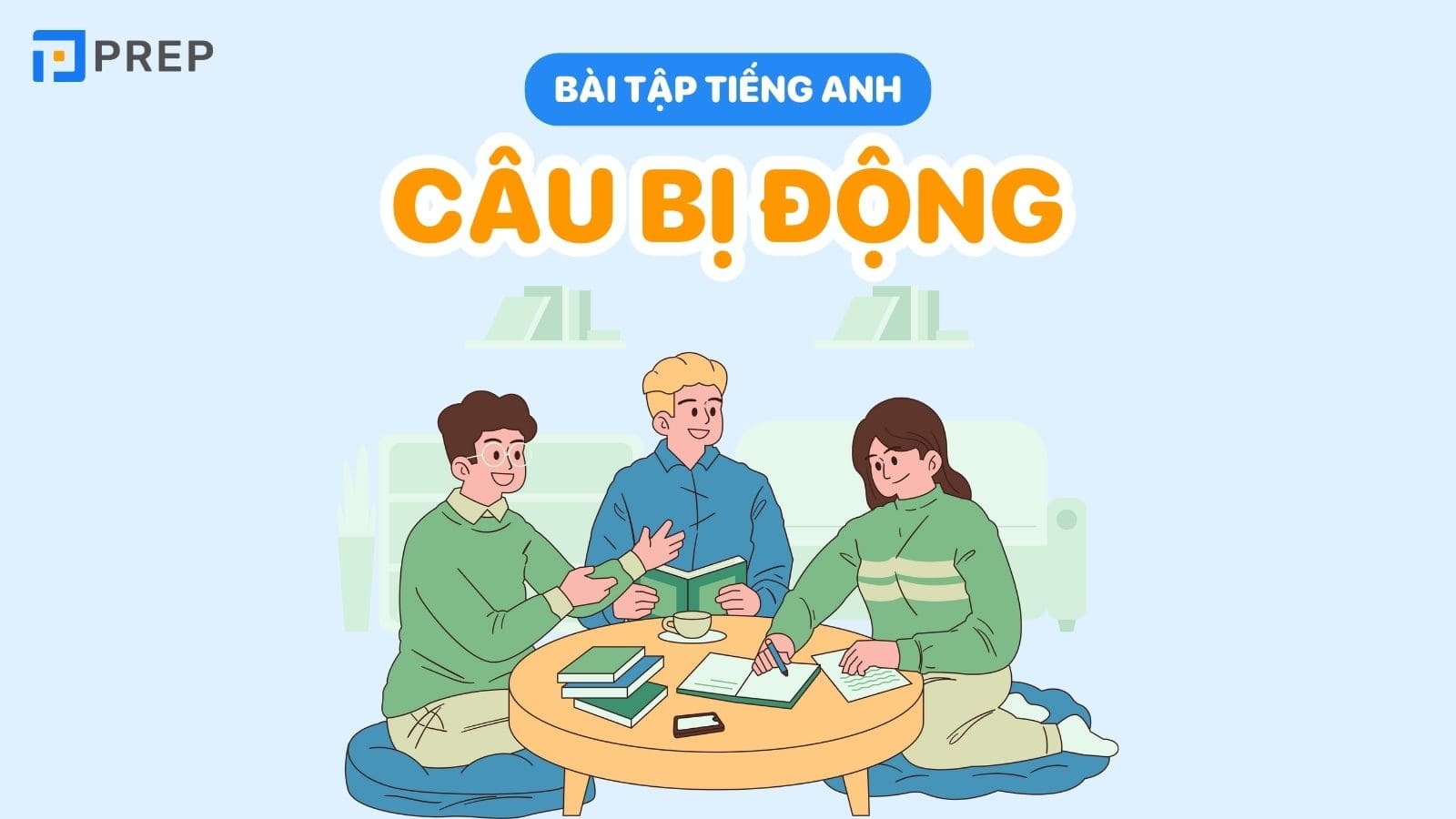 Bài tập câu bị động
