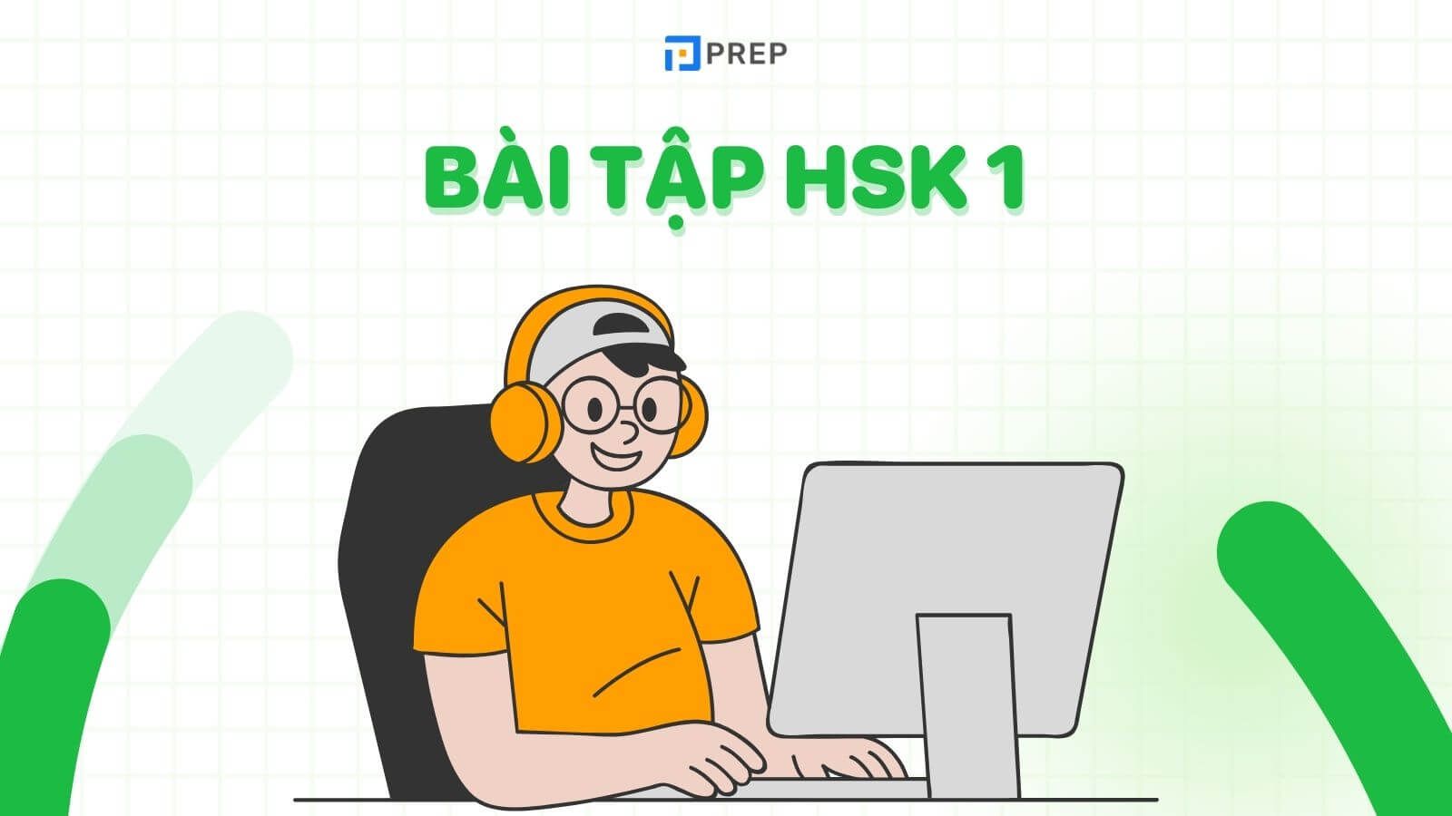 Bài tập HSK 1