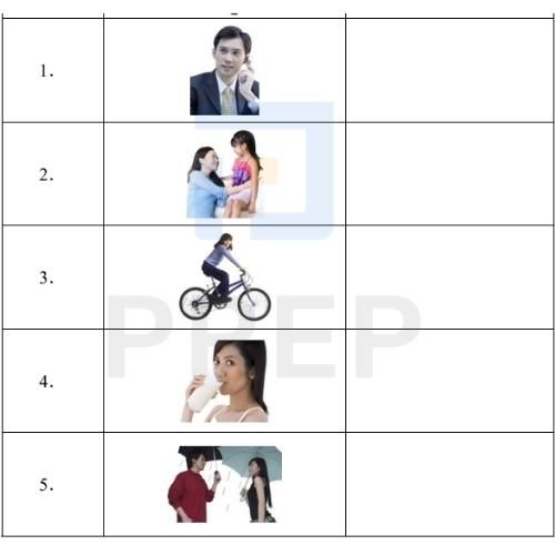 Bài tập HSK 1 listening part 1