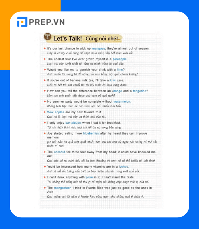 Bài tập trong sách Mind Map English Vocabulary