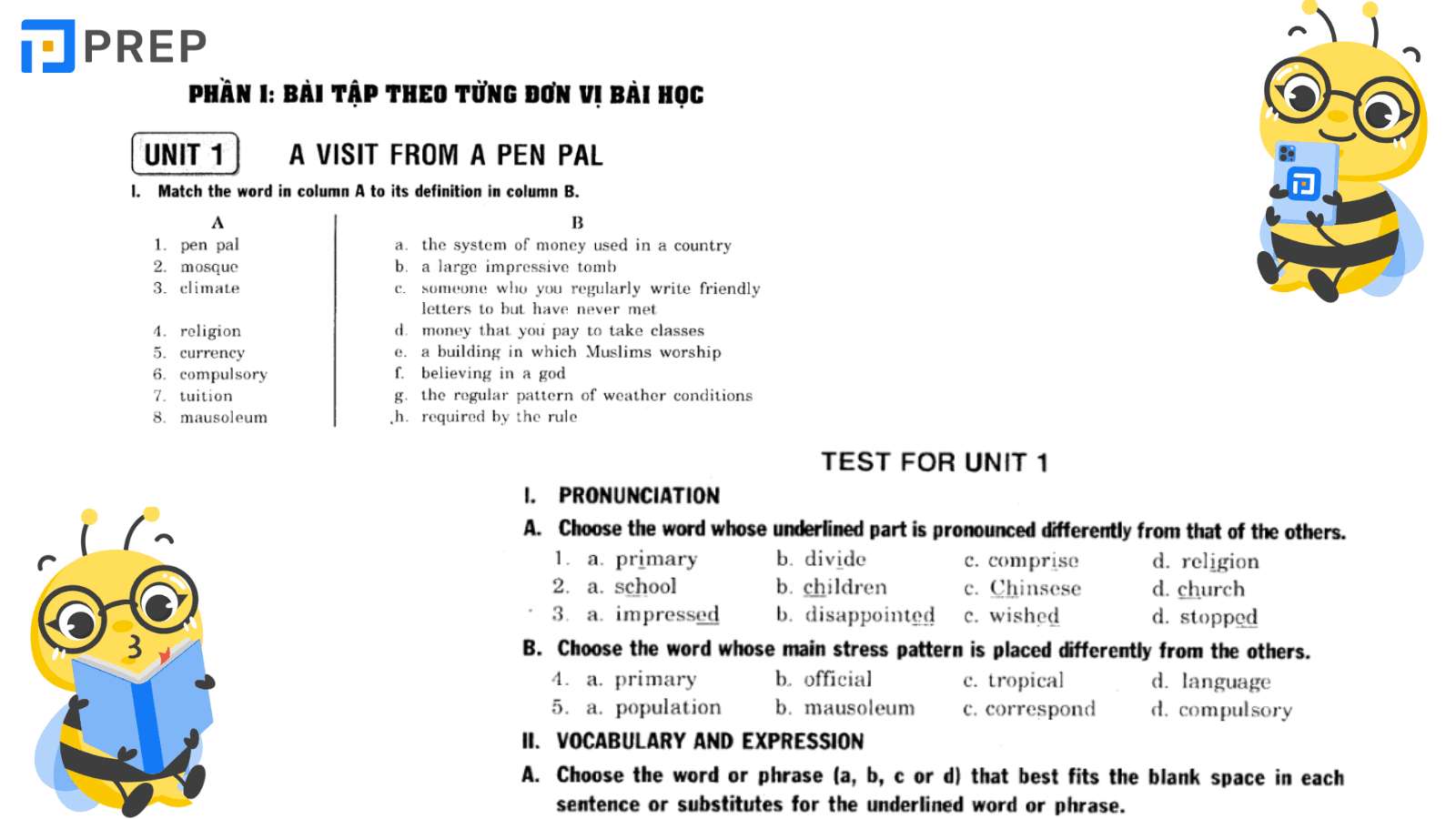 Bài tập tiếng Anh 9 Mai Lan Hương