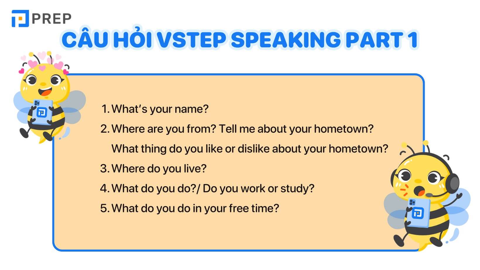 Bài thi VSTEP Speaking Part 1 là gì?