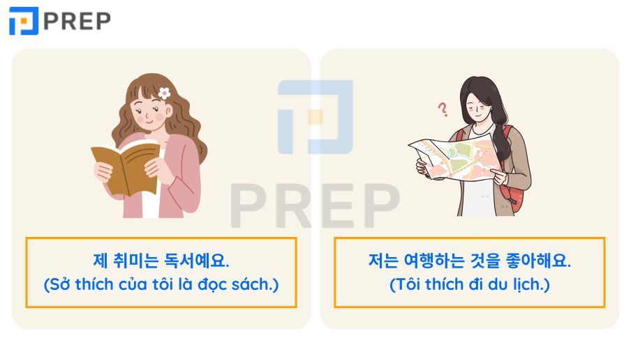 viết đoạn văn giới thiệu sở thích bằng tiếng Hàn