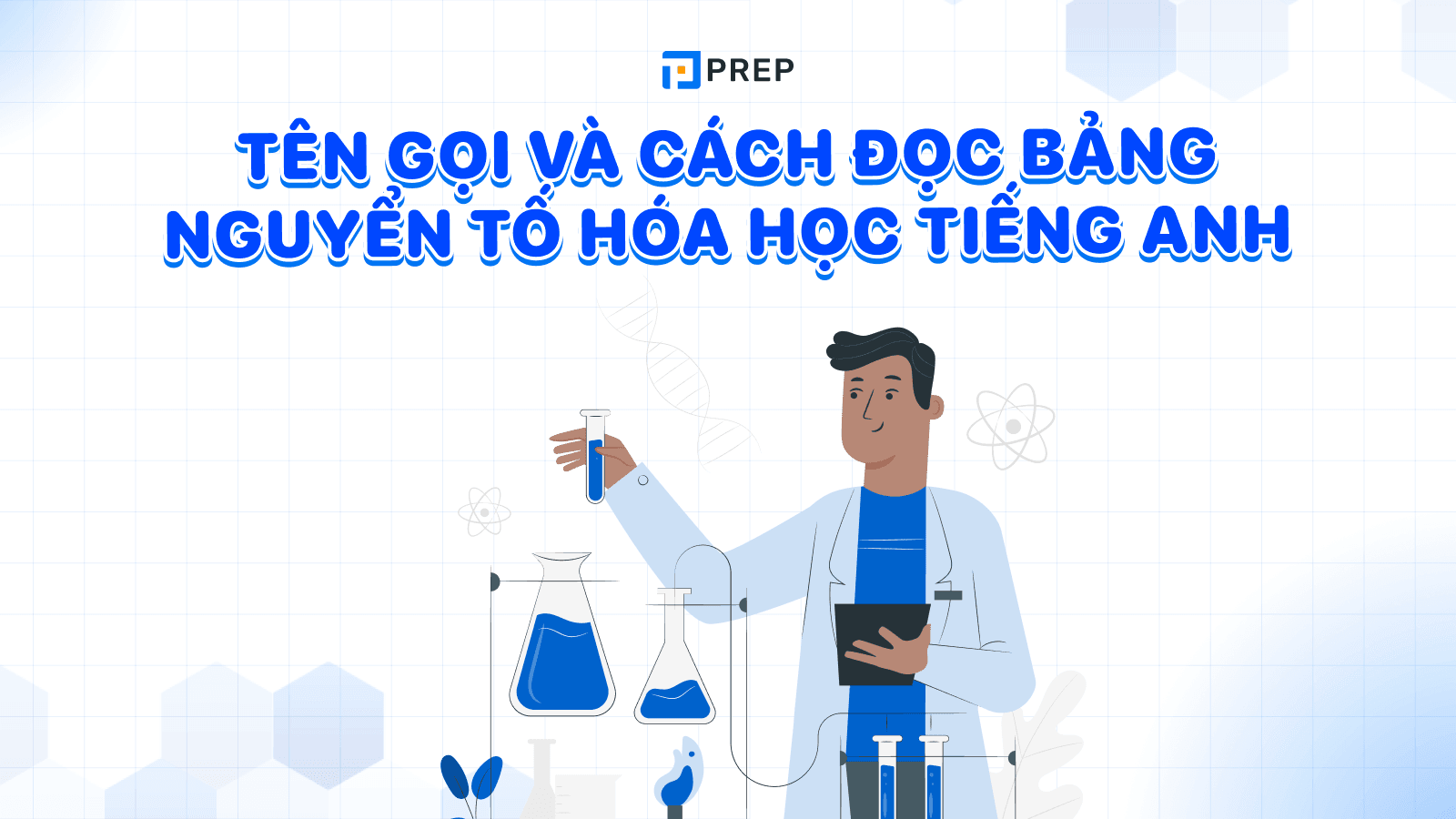 Bảng nguyên tố hóa học tiếng Anh