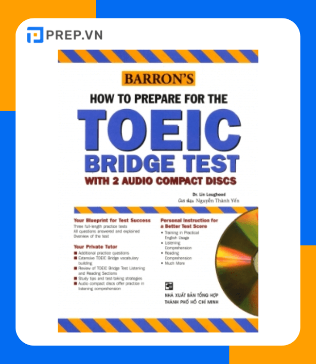 Sách Barron's How To Prepare For The TOEIC Bridge Test