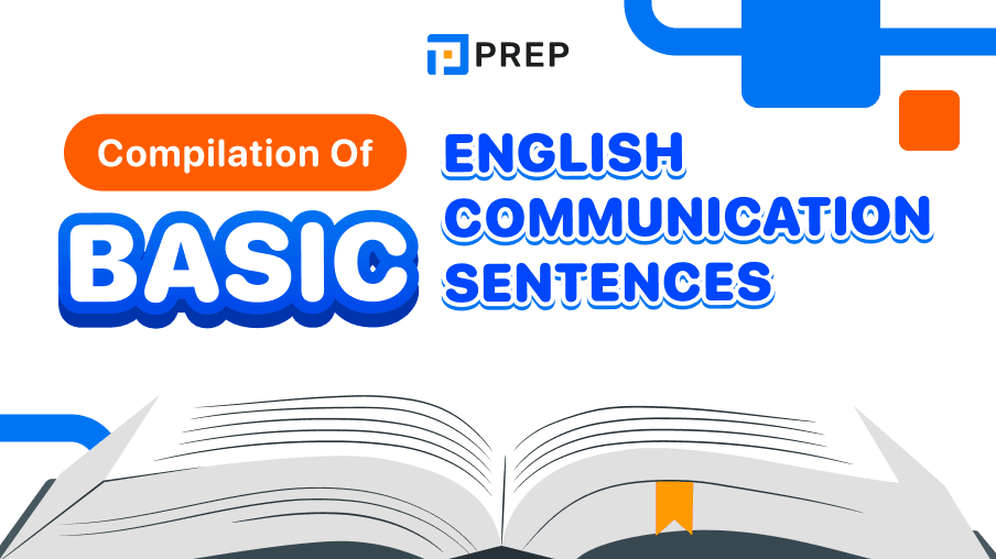 A comprehensive guide to basic English communication sentences by popular topic!