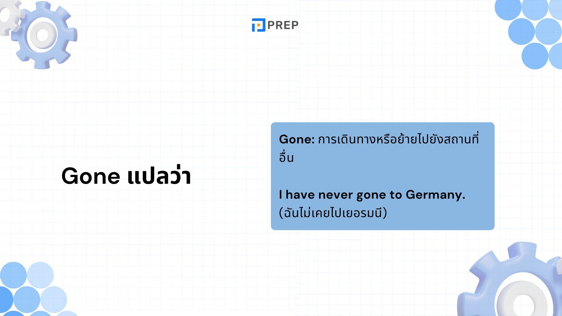 Been กับ Gone - ความแตกต่างและการใช้ในภาษาอังกฤษ