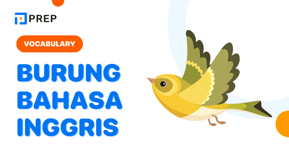 Kosakata Burung Bahasa Inggris